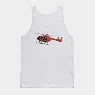 Light Red Helicopter Tank Top